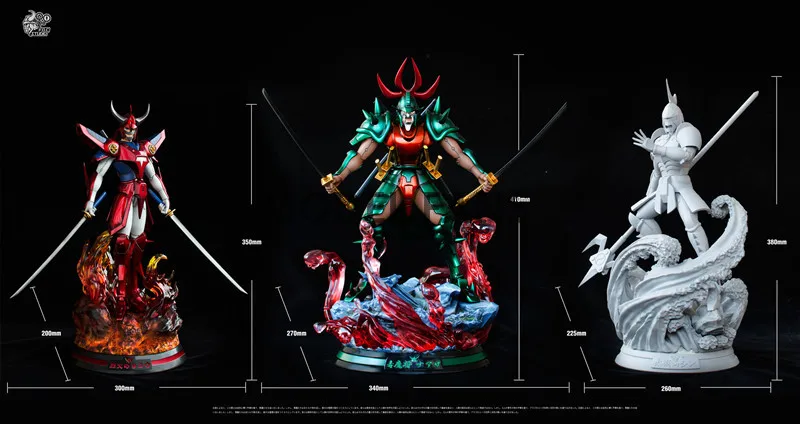 MODEL FANS in-stock FOC Ronin Warriors YoroiDen Samurai Troopers darkness demon general poison gk resin statue for collection