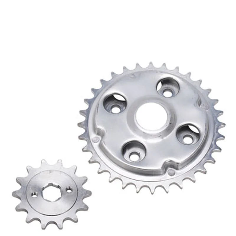 Motorcycle Front Rear Sprocket geartransmission chain Sprockets Gear for Honda CA250 CA 250