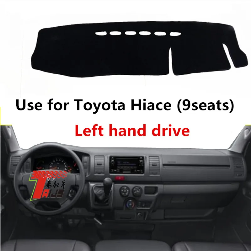 

TAIJS Factory Sport New Design Polyester Fibre Car Dashboard Cover For TOYOTA Hiace(9seats) Left hand drive