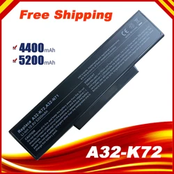 SeagullStar Laptop battery For ASUS X72D X72F X72J X72JK X72JR X72JT X72VN X73 LAPTOP 70-NZYB1000Z