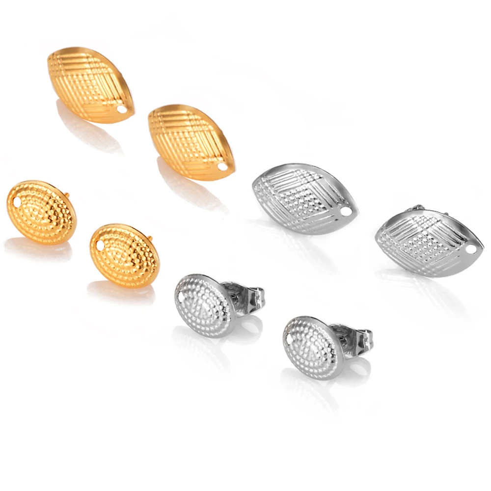 10 teile/los Edelstahl Mode Ohrringe Basis Anhänger Stecker für DIY Ohrringe Schmuck Machen Liefert Zubehör 20 Stil – Detail 5