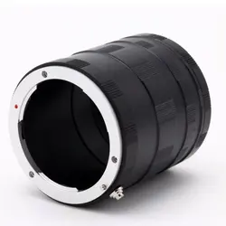 Mettzchrom Metal MF Macro Extension Adapter Tube  for SONY NEX E-mount Nex-5 Nex-7 A5100 A6000 A6300 A6500 A7 A7R A7RII A7RIII