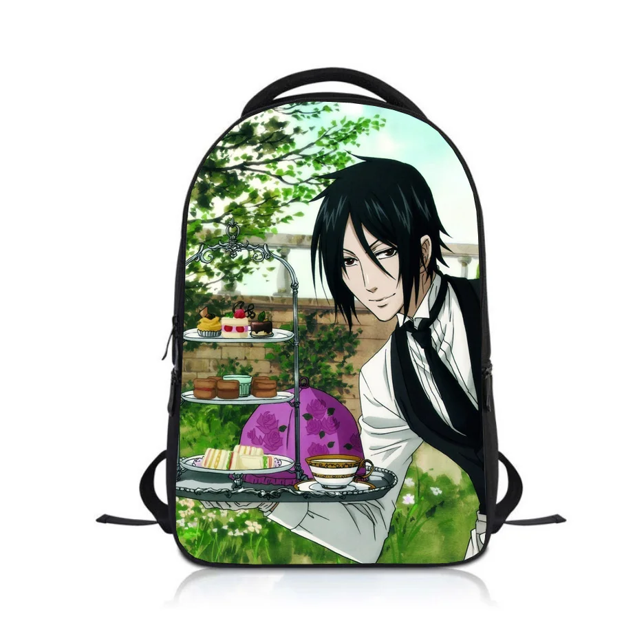 Anime Black Butler Studenten Rucksack Schule Tasche Kinder Cartoon Rucksack Jungen Mädchen Rucksack Kinder Bookbag Satchel