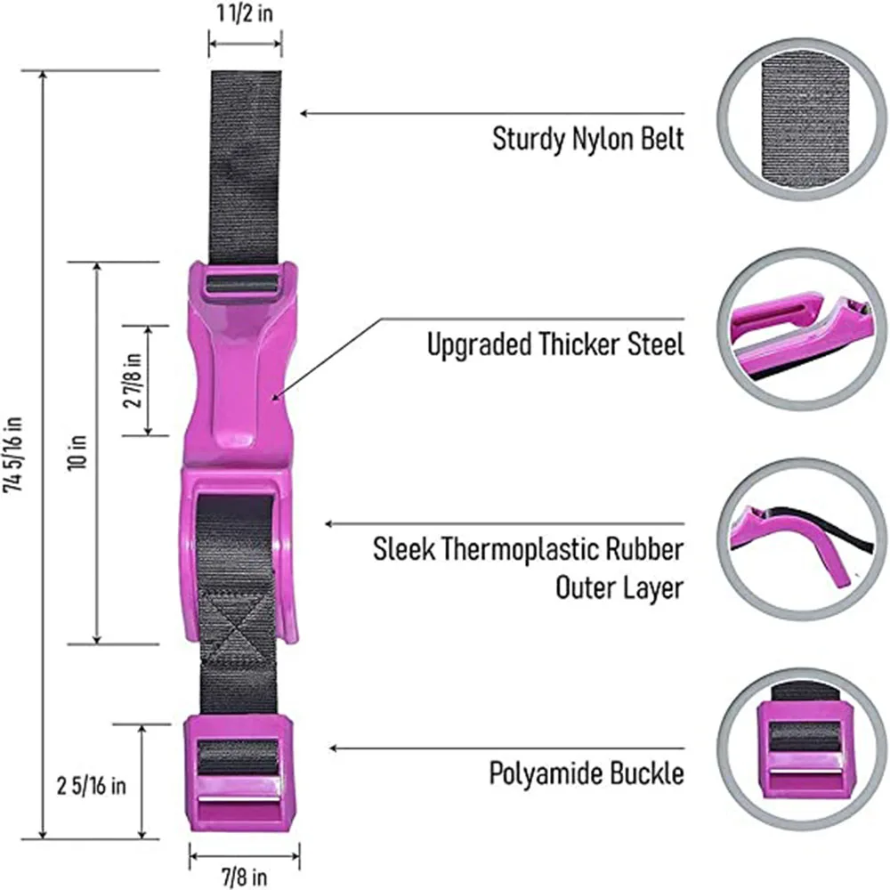 Extensor cinturón seguridad coche – Adaptador cómodo para embarazadas - imagen 5