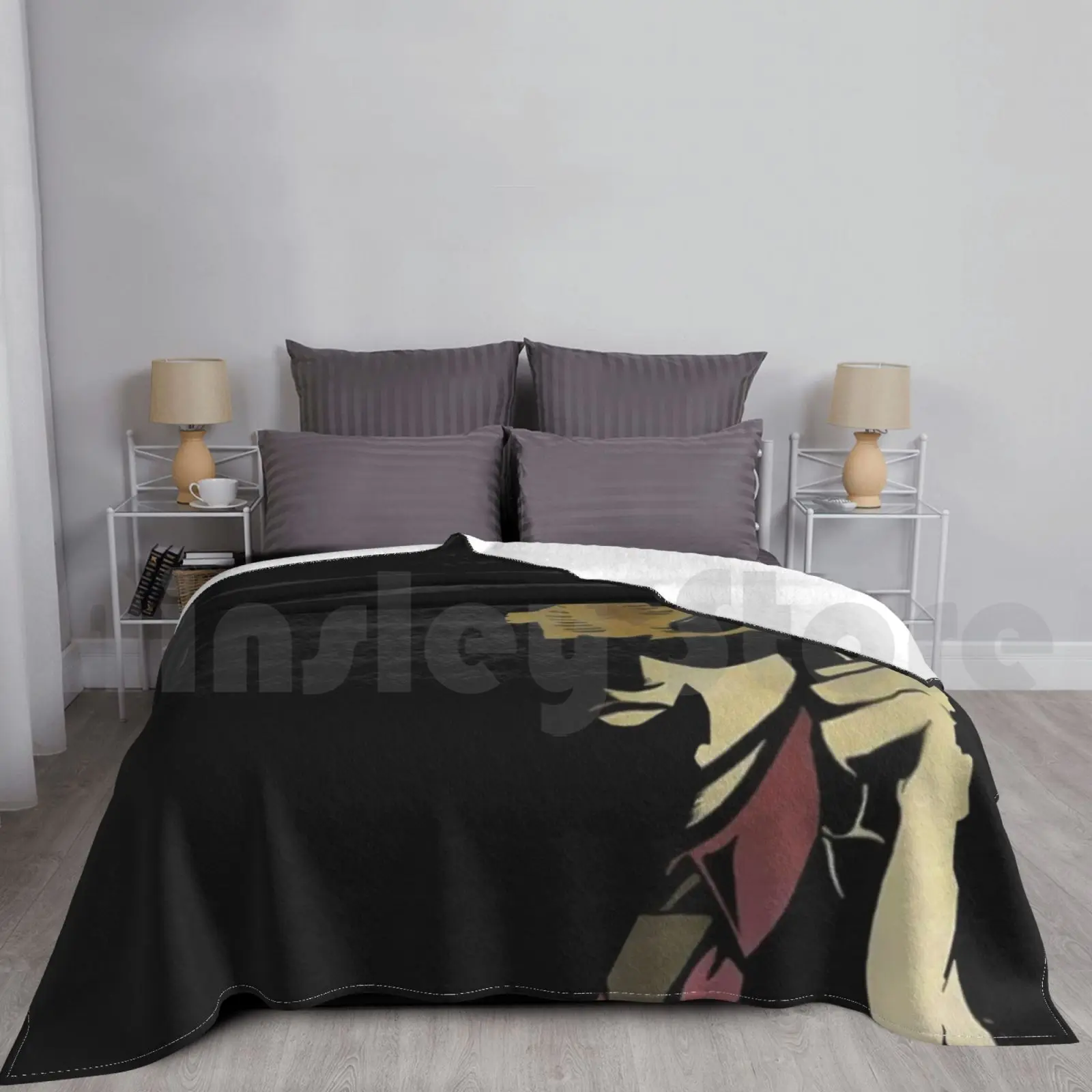 Roronoa Zoro / Luffy Blanket For Sofa Bed Travel Anime Bleach Manga Japan Attack On