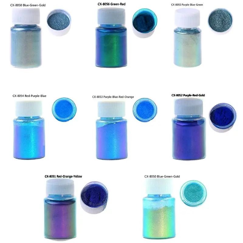 Mirror Chameleons Resin Pigment Pearlescent Epoxy Resin Magic Discolor Powder