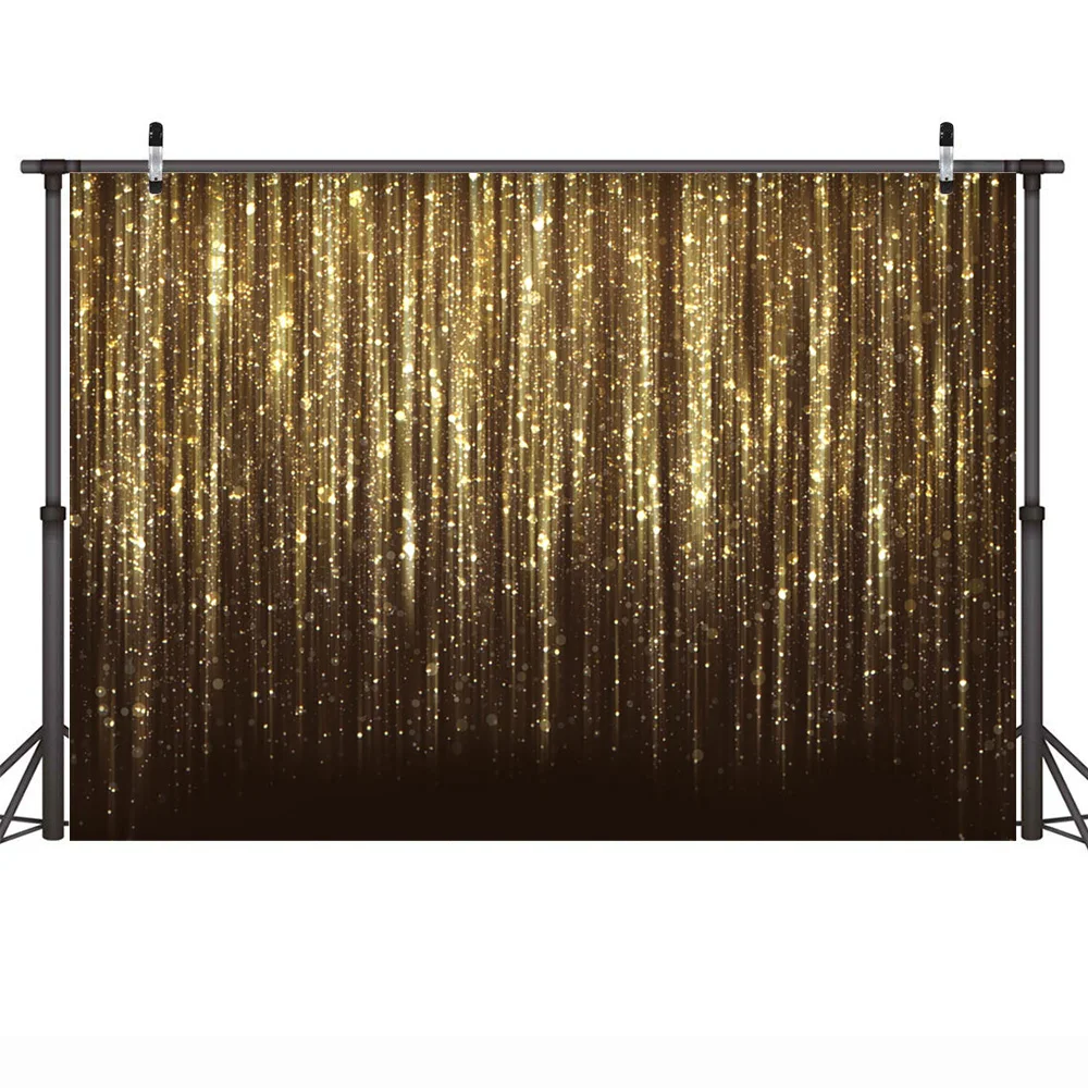 Vàng Lấp Lánh Chân Dung Phông Nền Chụp Ảnh Disco 80 90 Đảng Biểu Ngữ Nền Bokeh Trừu Tượng Sinh Nhật Phòng Nhiếp Ảnh