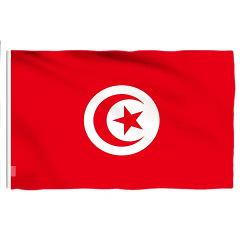 Candiway 90 x 60 CM The Republic of Tunisia flag Tunisia decorative for Decoration