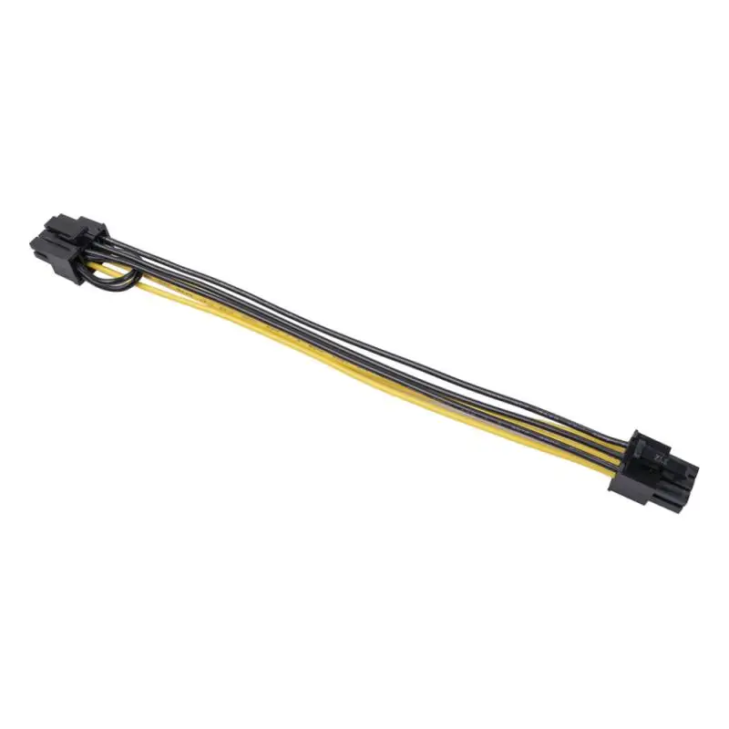 PCI-Express PCIE 6 Pin To Dual 8 (6+2) Pin VGA Graphic Video Card Adapter Power Supply Cable Pci-e Power Cable 20cm