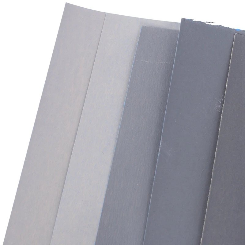 Grit 1500 2000 2500 3000 5000 7000 High Precision Polishing Sanding Wet/dry Abrasive Sandpaper Sheets - Germany, Pack of 12