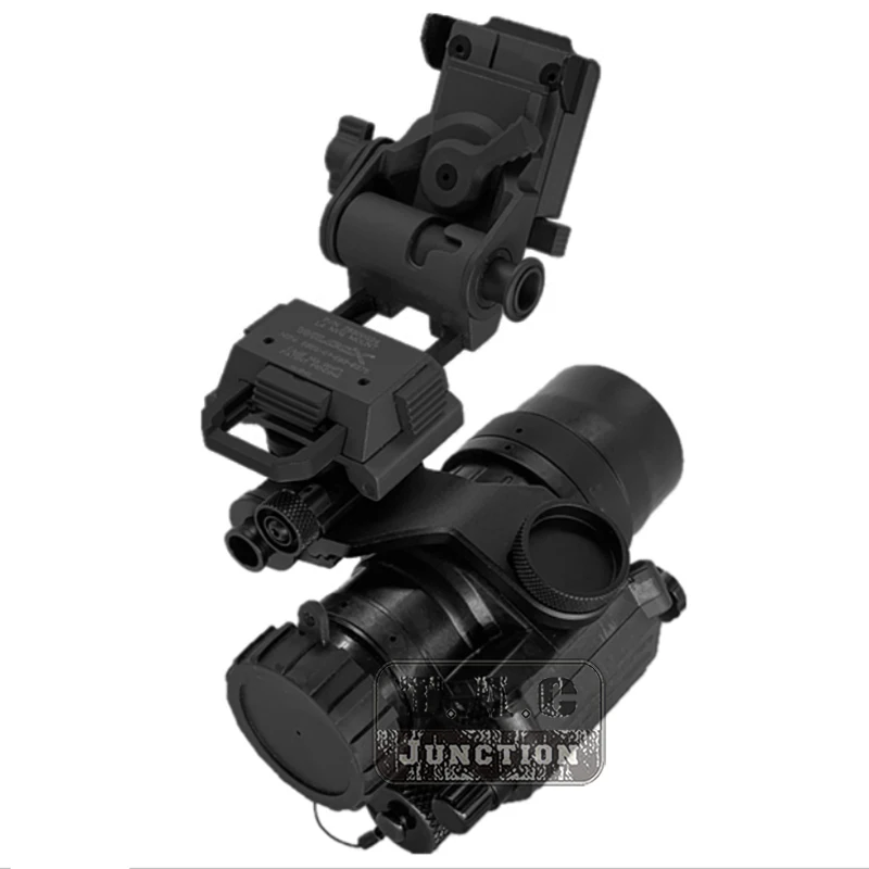 Imagem -03 - Tactical An-pvs14 l4 G24 Nvg Montagem com Pvs7 j Braço Suporte de Cauda de Andorinha Conjunto Cnc Capacete Usinado Visão Noturna Goggle Interface Montagem