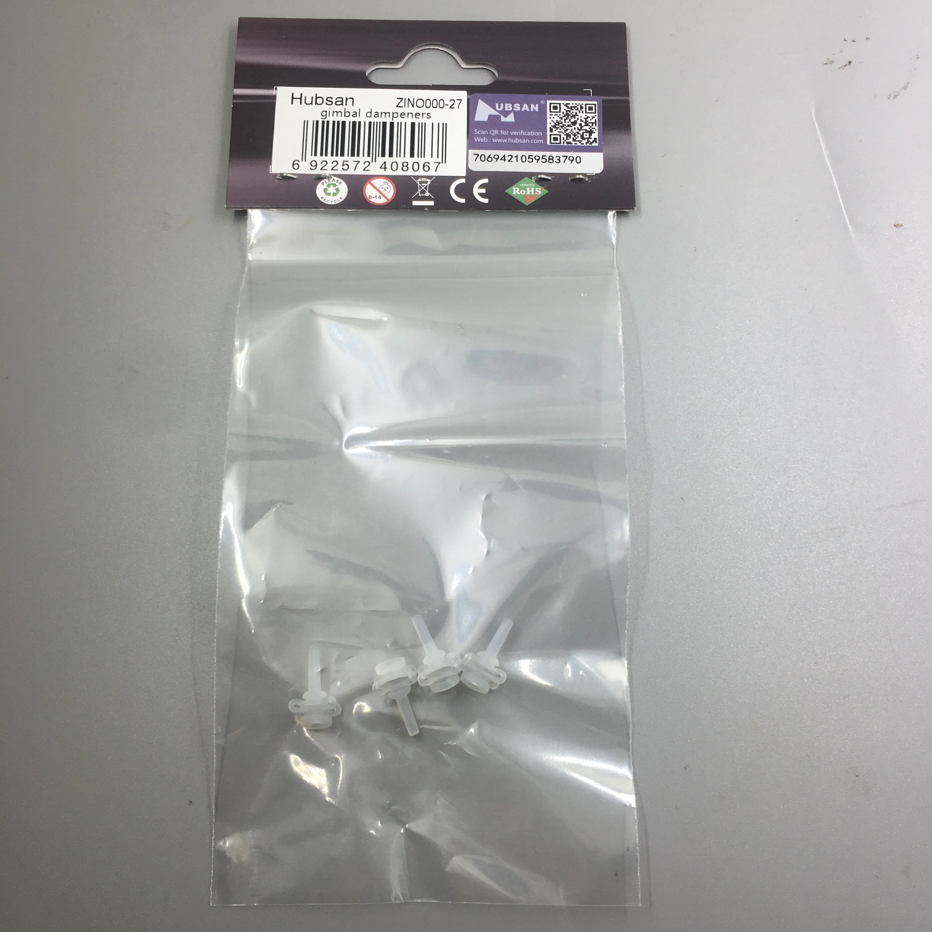 Hubsan زينو H117S RC الطائرة بدون طيار Quadcopter قطع الغيار Gimbal التخميد امتصاص الصدمات الكرة 4 قطعة ZINO000-27