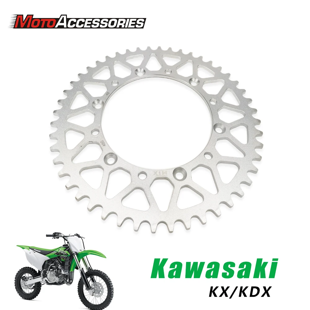 MTX SPROCKET Steel Rear Sprocket For Kawasaki Off Road Motorcycle KX125 KX250 KLX300 KLX450 KLX250 250 D KX500 Suzuki RM-Z250