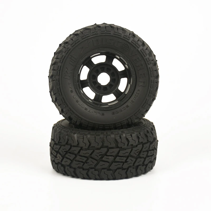 Kkpit 1/8 Rc Model Auto Korte Cursus Vrachtwagen Gemodificeerde Onderdelen Accessoires Off-Road Voertuig Buggy Tire Banden Wiel 17Mm Adapter