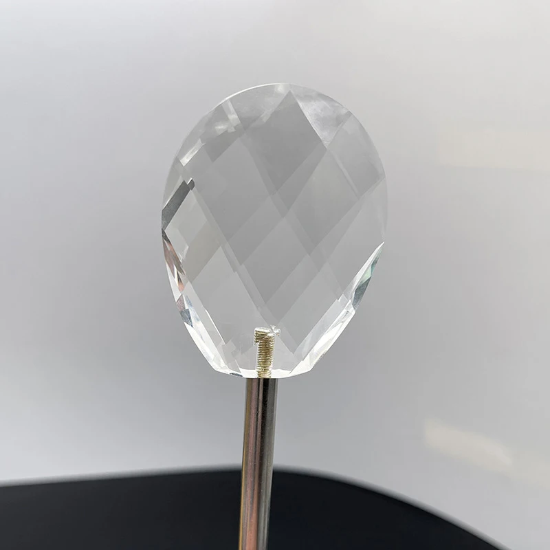 Filtro de cristal para cámara, Prisma de cristal, revestimiento redondo, accesorios de fotografía para estudio fotográfico