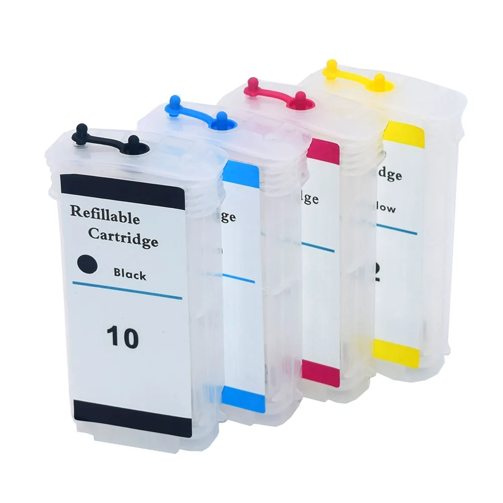 69ML 130ML 280ML HP10 82 Refillable Ink Cartridge With Ciss Chip For HP Designjet 510 500 800 500Ps 800Ps 510ps Plus Printers