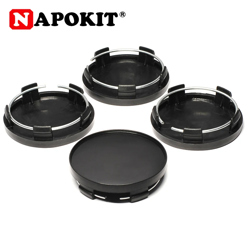 4pcs 58mm Fit 56mm 56.5mm Logo ABS Car Wheel Center Caps Car Rim Hubcap Cover Car Styling Car Modification Accessories