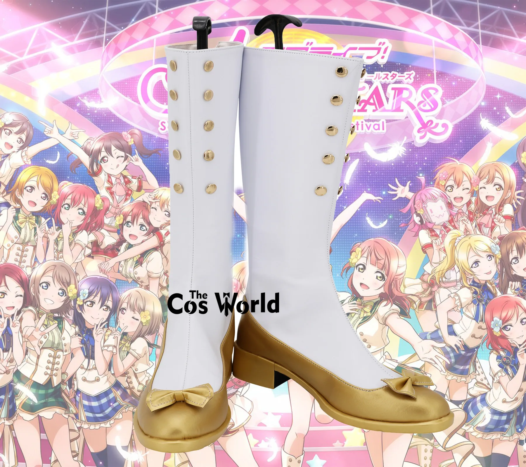 

LLAS SIFAS LoveLive! School Idol Festival ALL STARS Anime Games Customize Cosplay Shoes Boots