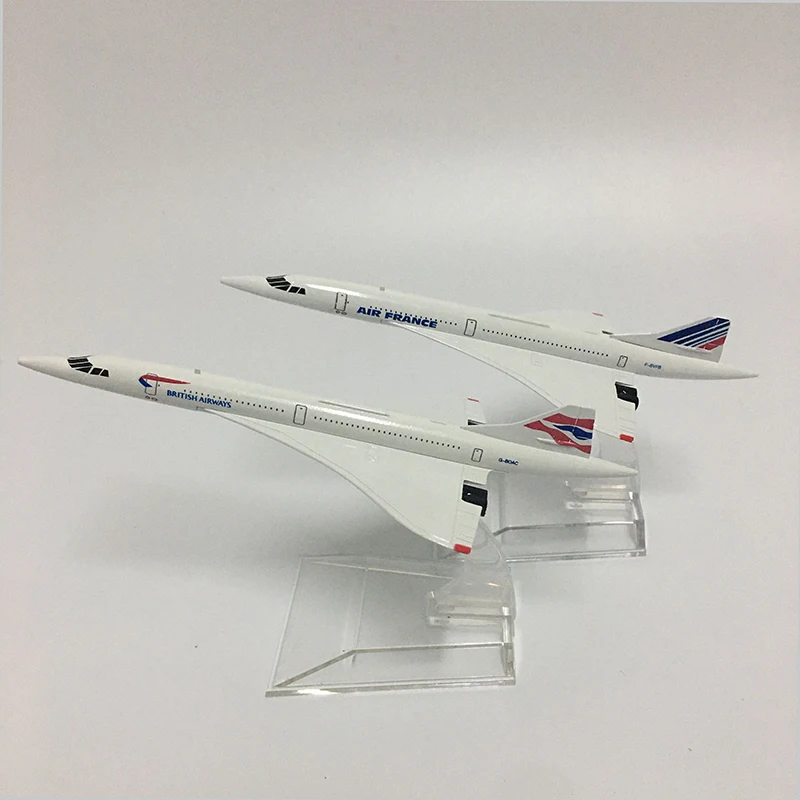 JASON TUTU United Kingdom France Concorde airplane model aircraft Diecast Model Metal 1:400 airplane toy a380 airbus Boeing 747