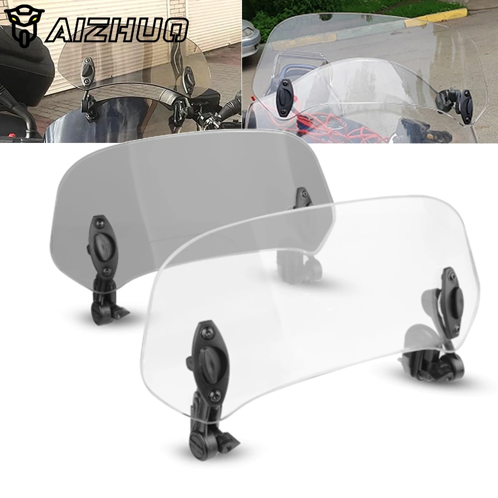 FOR YAMAHA DT125 DT125R DT200 DT230 DT 125 200 230 FZ-S 150 FZ 16 Motorcycle Windshield Wind Screen Air Deflector