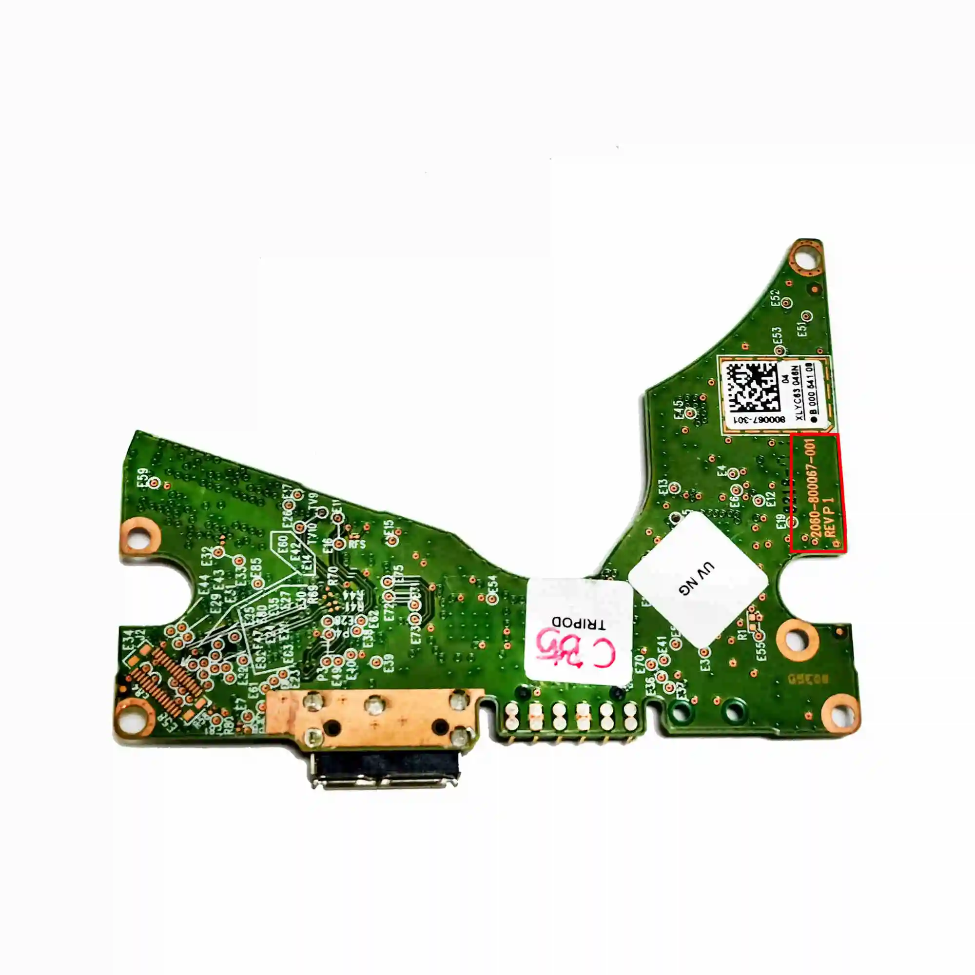 2060-800067-001 REV P1 Free shipping 100% Original HDD PCB borad 2060-800067-001 REV P1