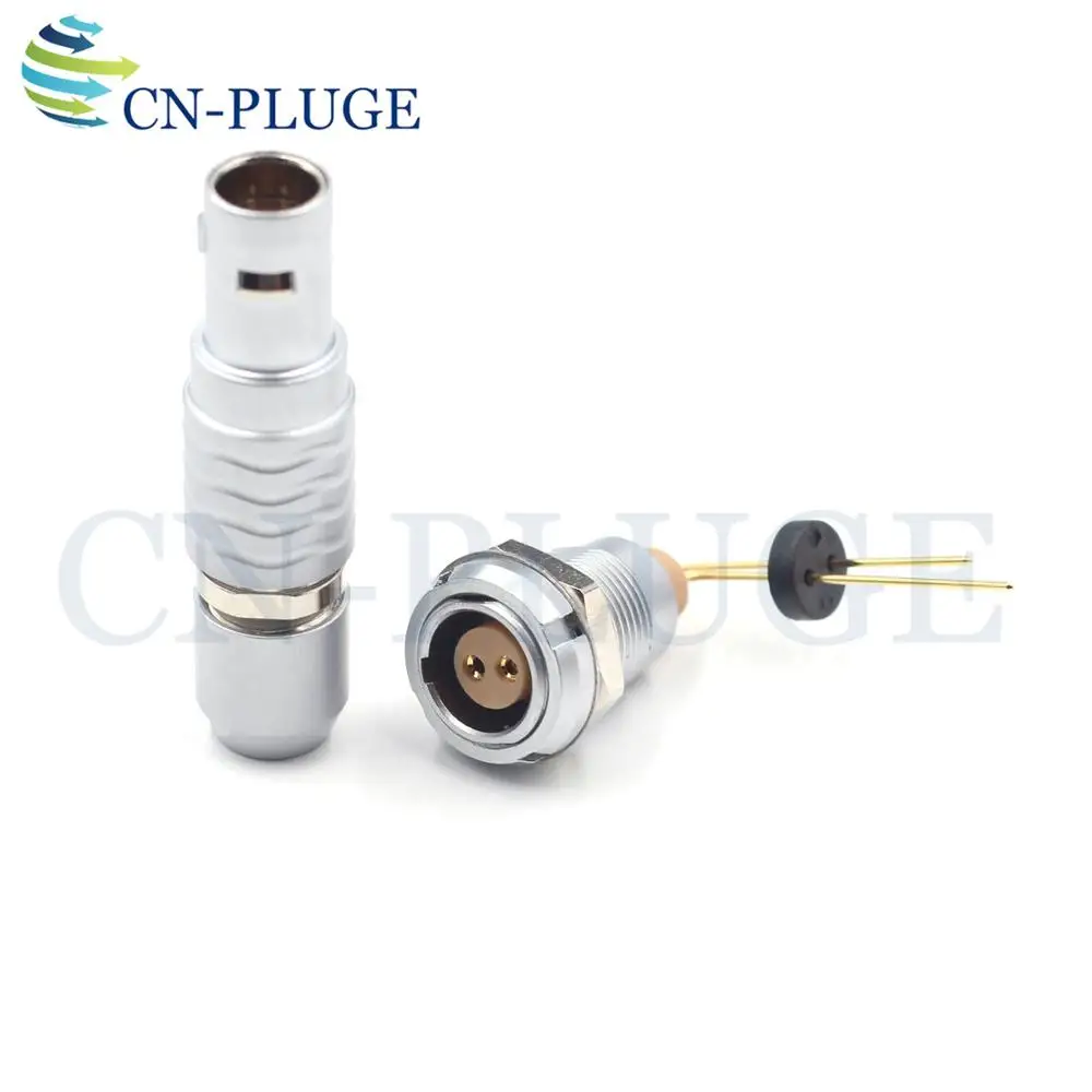 M09 Type FGG&ECG  0B 2-pin Push Pull Self-locking Connector Camera and Inspection Equipment Connectors