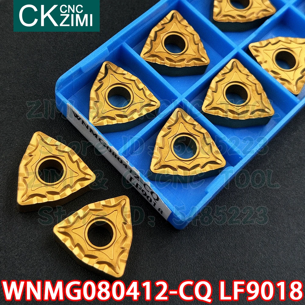WNMG080412-CQ LF9011 WNMG080412-CQ LF9018 Carbide Dạng Bên Ngoài Biến Miếng Dụng Cụ Kim Loại CNC Tiện Dụng Cụ WNMG Cho Thép Không Gỉ