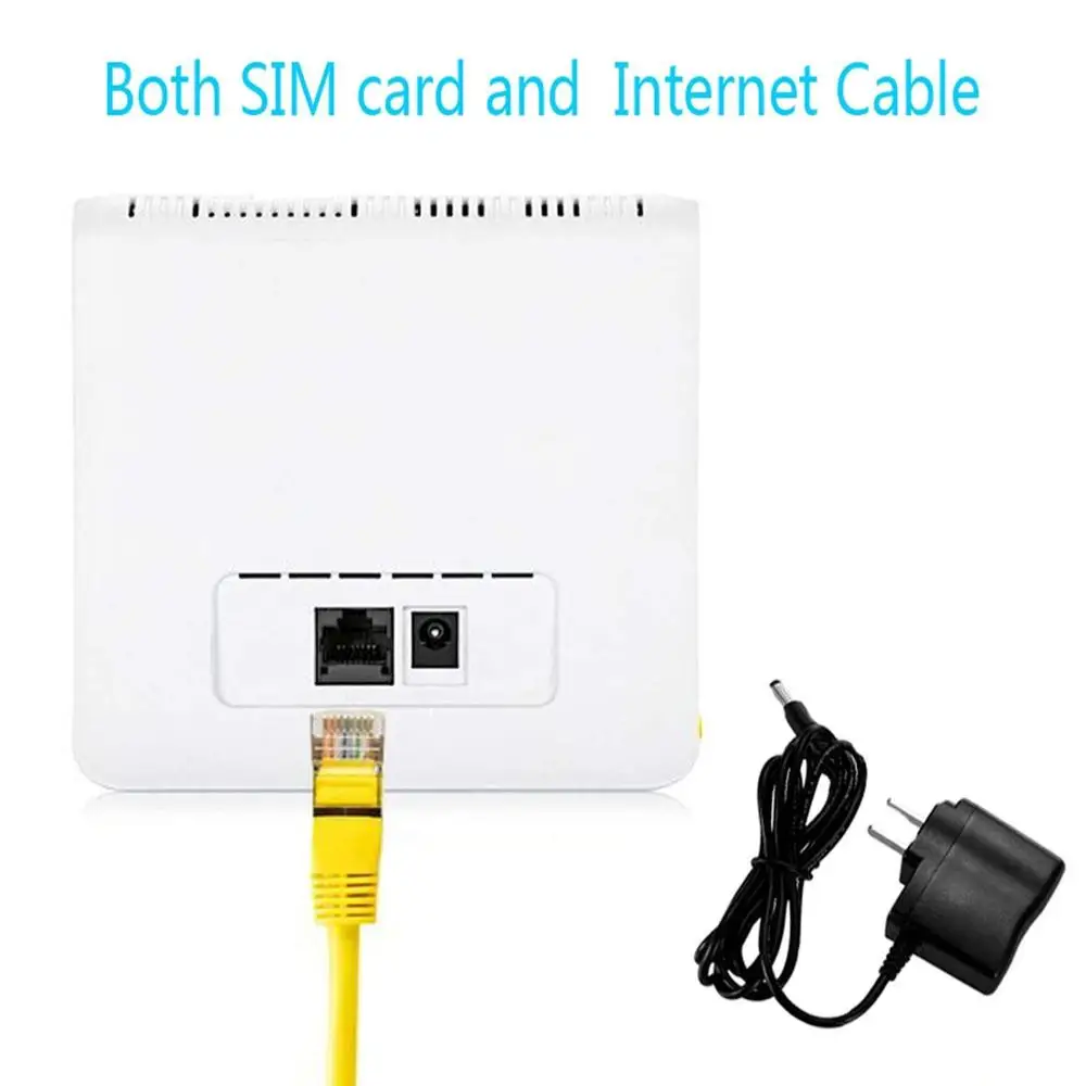 Unlocked 300Mbps Wifi Routers 4G lte cpe Mobile Router with LAN Port Support SIM card Portable Wireless Router wifi 4G Router  W