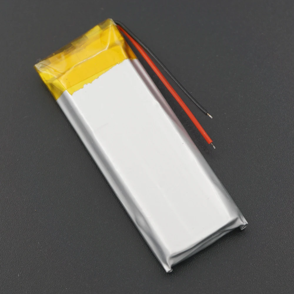 10pcs 3.7V 450 mAh 631745 Polymer Li Lithium Lipo Battery For MP4 Music Player Camera GPS Driving Recorder Speaker