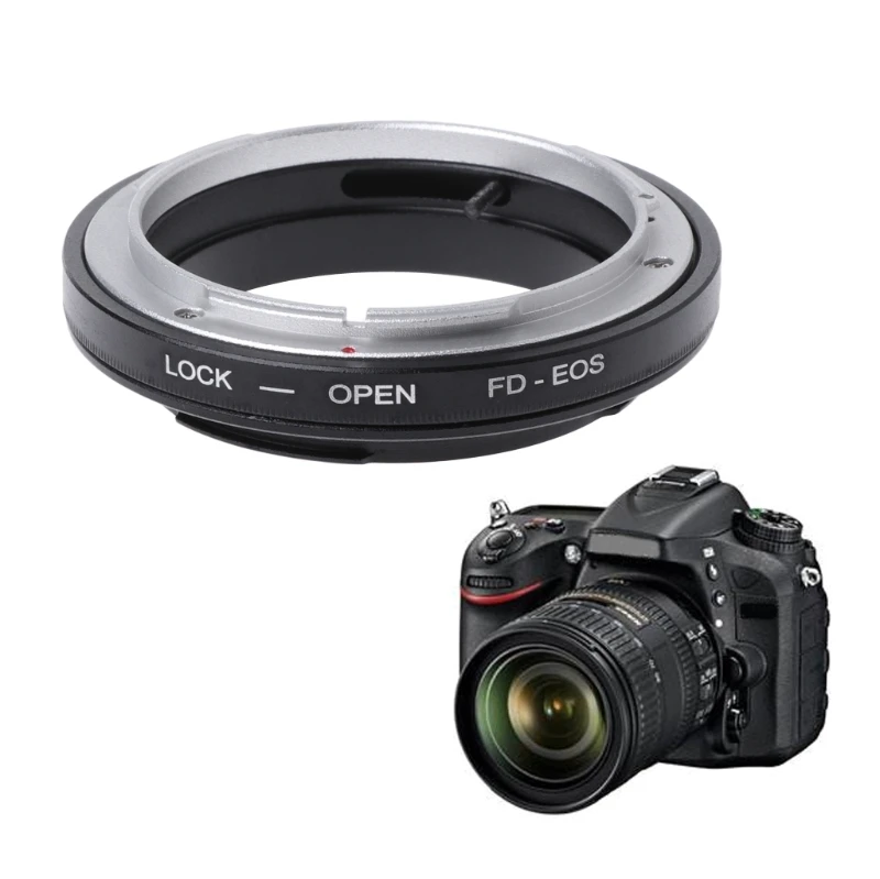 GloryStar Fd-eos Mount Adapter Ring For Canon Fd Lens To Ef Eos Mount Camera Camcorder New Jul-18a