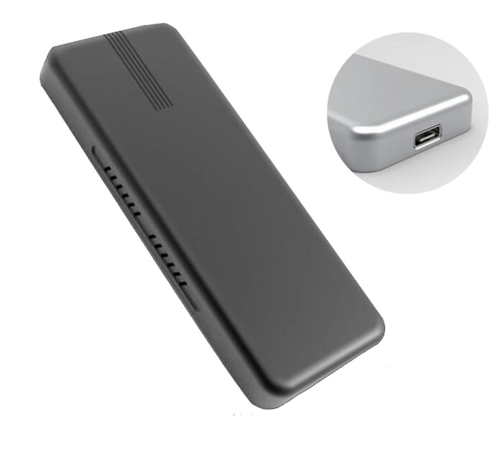 H1111Z PCIE NVMe USB3.1 SSD Enclosure M.2 ประเภท C 10Gbps รองรับ 6TB M HARD ดิสก์ไดรฟ์ภายนอก SSD กรณี