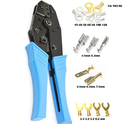 Wire crimping pliers for 4.8/6.3/7.8mm Spade Crimp Terminals 7021-8  VH3.96  DJ431 4B 5B 6B 8B 10B 12B VH3.96  Wire 0.5-6mm2