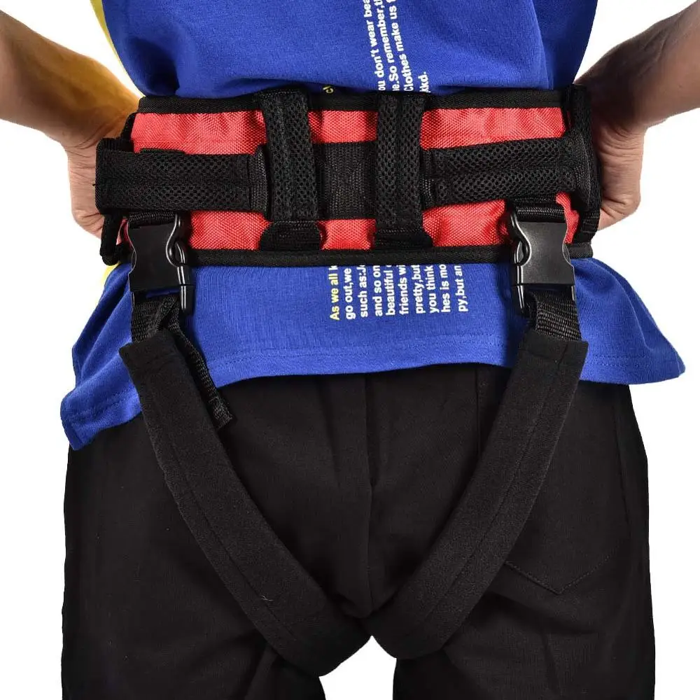 

Medical Transfer Belt Patient Lift Sling Assistant Rehabilitation Belt with Leg Loops Auxiliary Belt Walking Standing Training