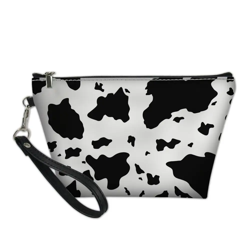 

Cow Print Cosmetic Bags kosmetyczka Evening Bags Mini Travel Make Up Bags Women Makeup Pouch Toiletry Organizer Dropshipping