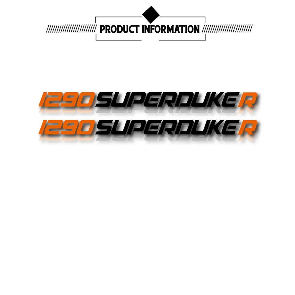 

New motorcycle bicycle wheel reflective waterproof sticker tank decal helmet LOGO Applicable to for KTM 1290 SUPERDUKER