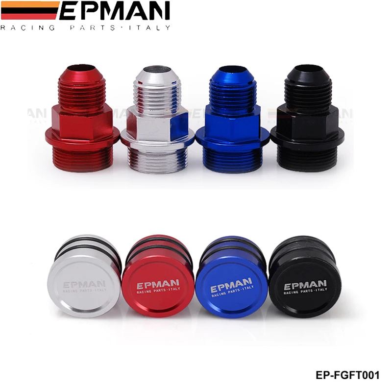 EPMAN REAR BLOCK BREATHER FITTINGS & PLUG FOR HONDA ACURA B16 B18 M28 TO 10AN EP-FGFT001