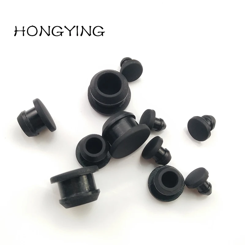 Food Grade Environmental Protection Silicone Rubber Stopper with Slot for Plugging holes in the board 2.5mm 3mm 3.5mm 4mm 4.5mm