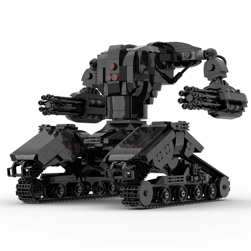 MOC Mech Tank Hunter Killer Building Blocks high-tech  Robot Bricks Model DIY Toys For Kids Boy Birthday Gifts 1223pcs