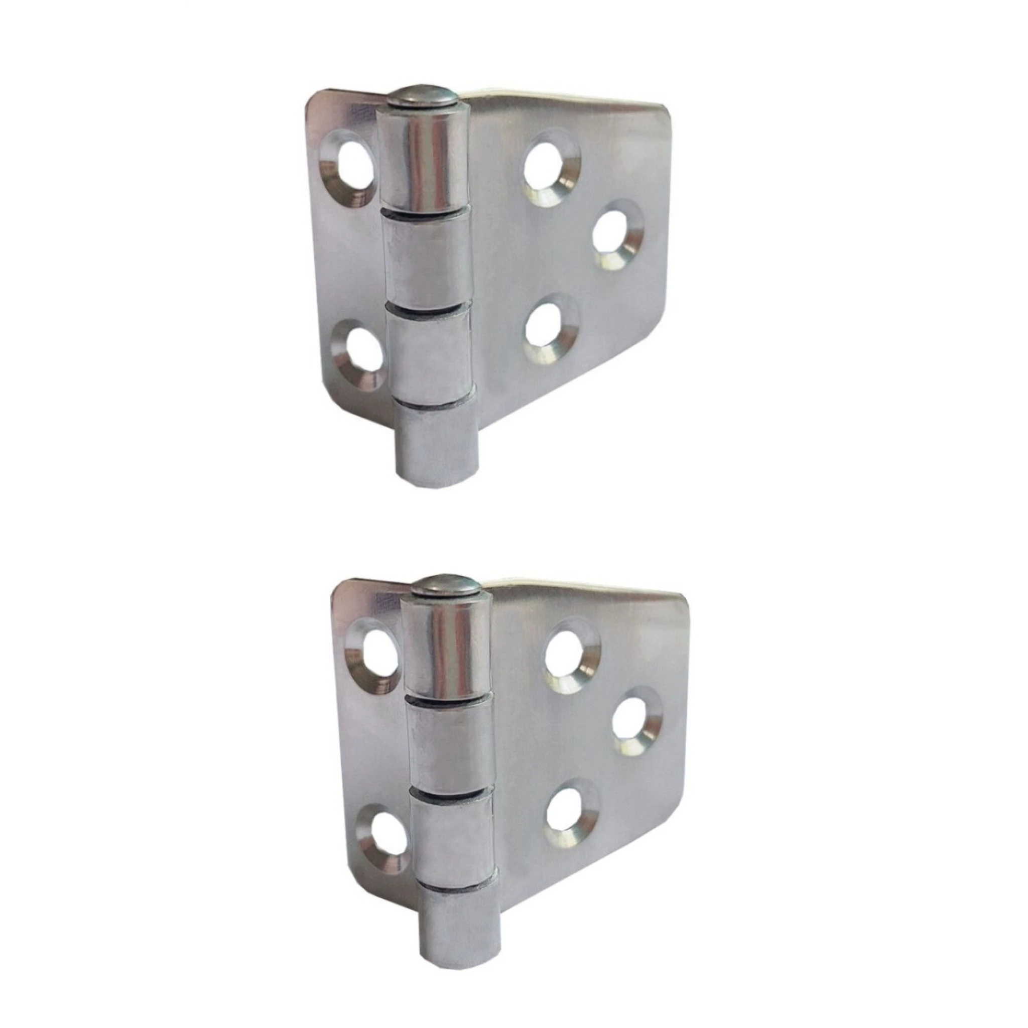 ISURE MARINE Stainless Steel  Short Sided Strap Hinges 2Pcs