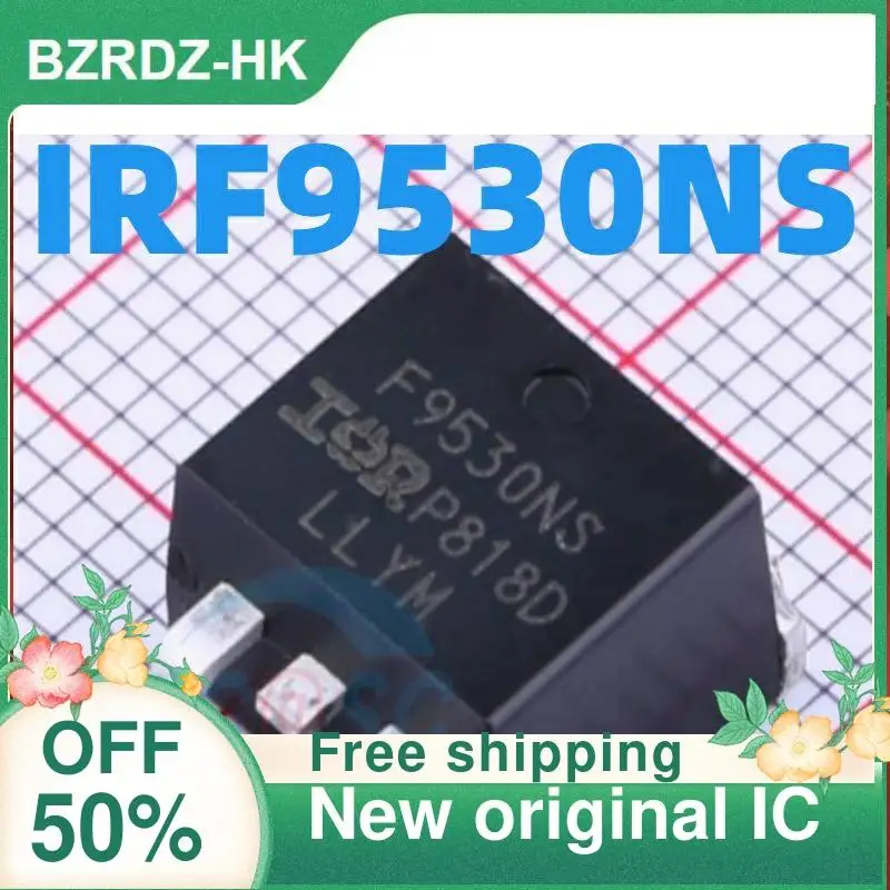 10PCS  IRF9530NSTRLPBF F9530NS TO263 100V/14A/79W  New original IC