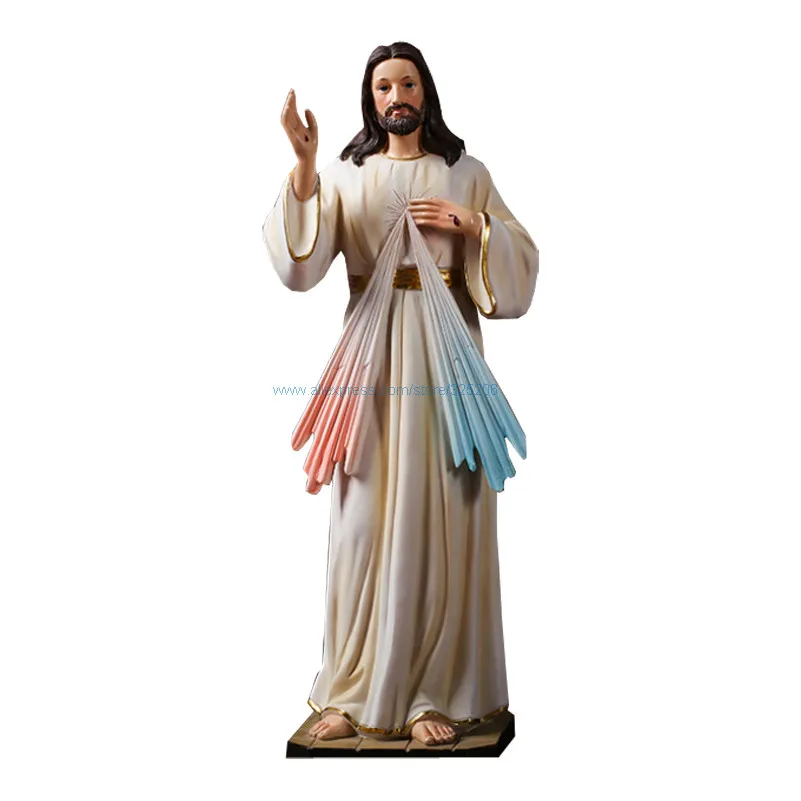 Jesus Divine Mercy Statue Decor Holy Figurine Sculpture Figure Catholic Christian Souvenirs Gifts 12inch NEW