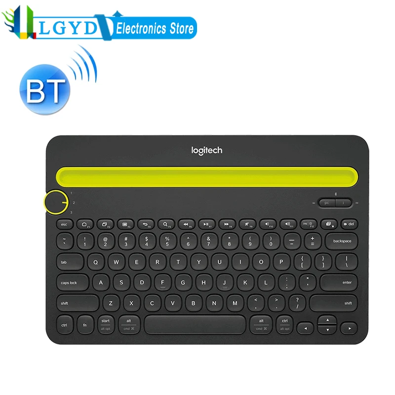 

Logitech K480 Multi-device Bluetooth 3.0 Wireless Bluetooth Keyboard with Stand Tablet Keyboard