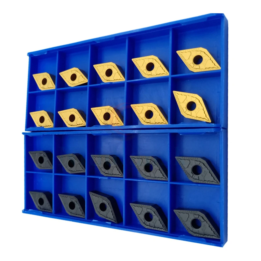 10 قطعة DNMG150404-PM DNMG150408-PM DNMG150604-PM DNMG150608-PM YBC251 YBC252 CNC مخرطة تحول أداة كربيد إدراج تحول شفرة