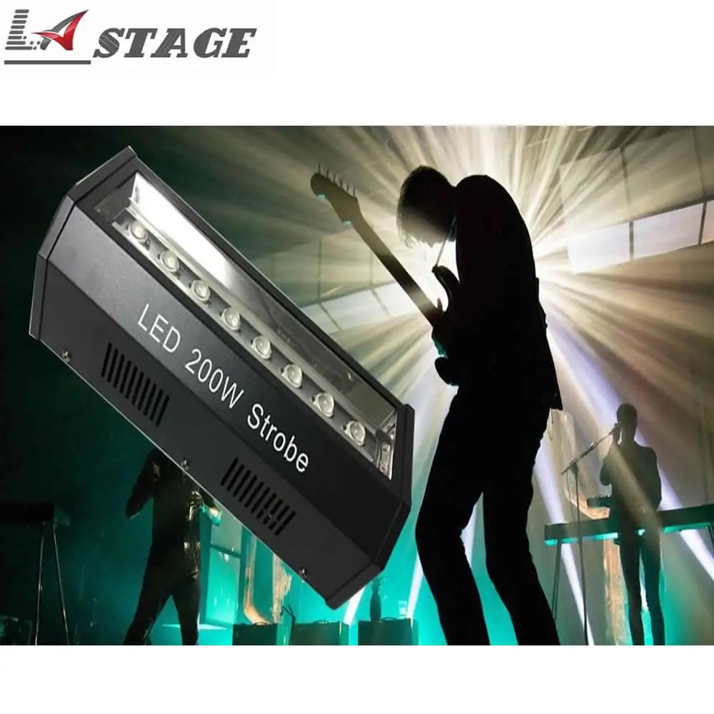 

2021 Led Strobe 200W RGB Strobe Effect Led Stage Lights For Party DJ Live Shows Celebration