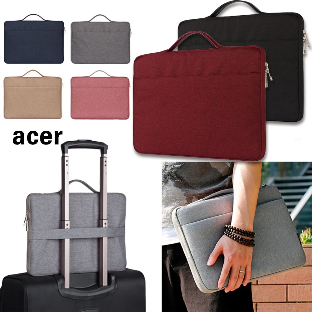 

Laptop Bag for Acer One 10/Aspire E3/E5/ES1/Aspire One/One 11/P3/R3/Switch 10 E/11/12/V5-122P V5-121 Solid Color Laptop Bag