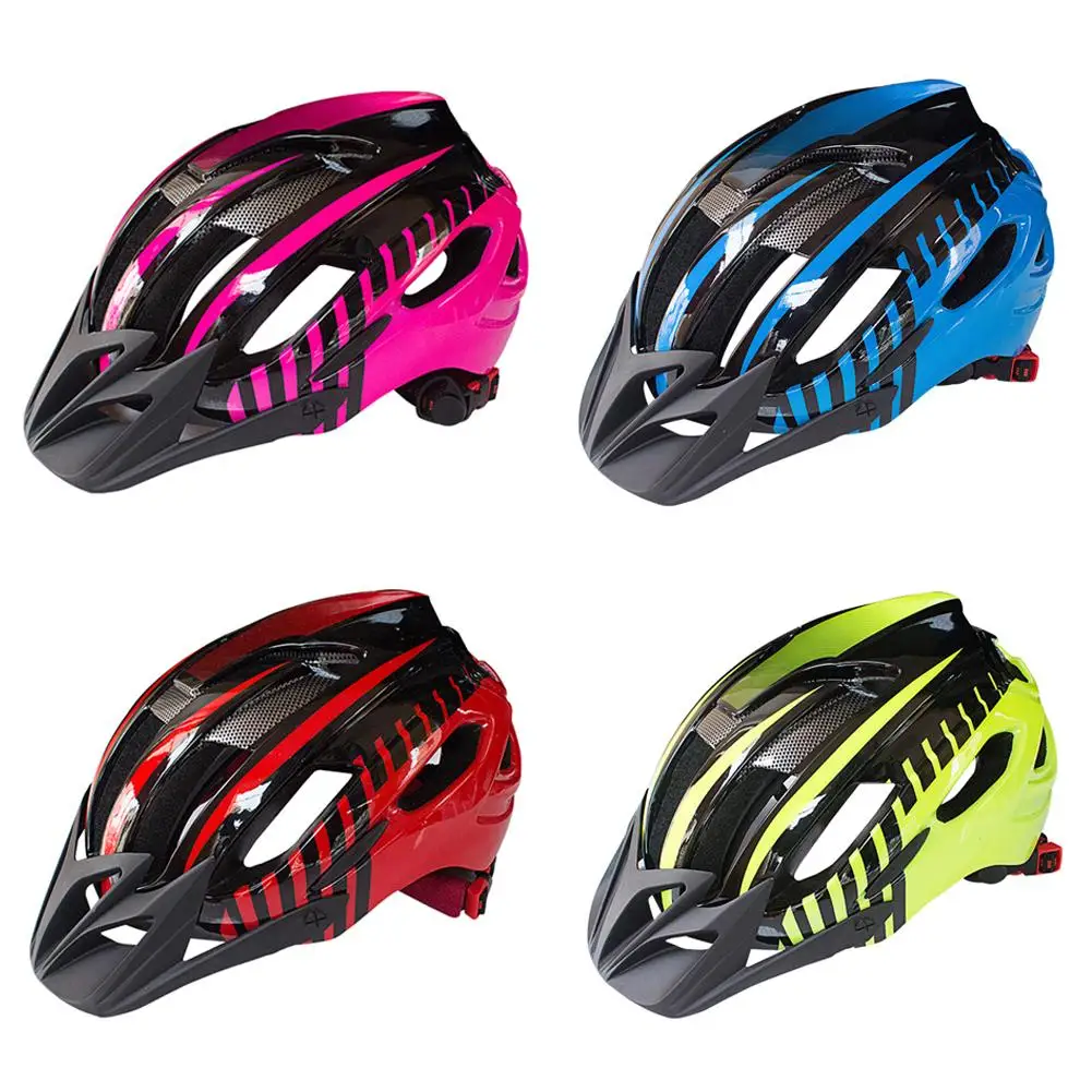 Bike Helmet Portable Cycling Helmet with Rear Light Riding Accessories for Outdoor Riding Safely Cap Casco Ciclismo