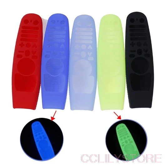 1pcs Soft Silicone Protective Case Cover For LG TV Remote Control AN-MR600 AN-MR650