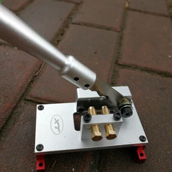 Nowy przewód zasilający pozycjonowanie narzędzie tnące Mini przewód zasilający przecinak do drutu pozycjonowanie nożyczki Fish Sinker Cutter maszyna do ciecia węży