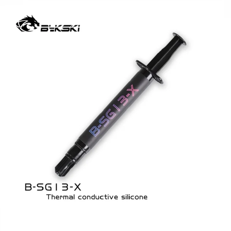 

Bykski B-SG13-X,13.4W/m-k Water Cooling Thermal Conductive Grease Paste Plaster CPU GPU Heat Sink Commpound 2g