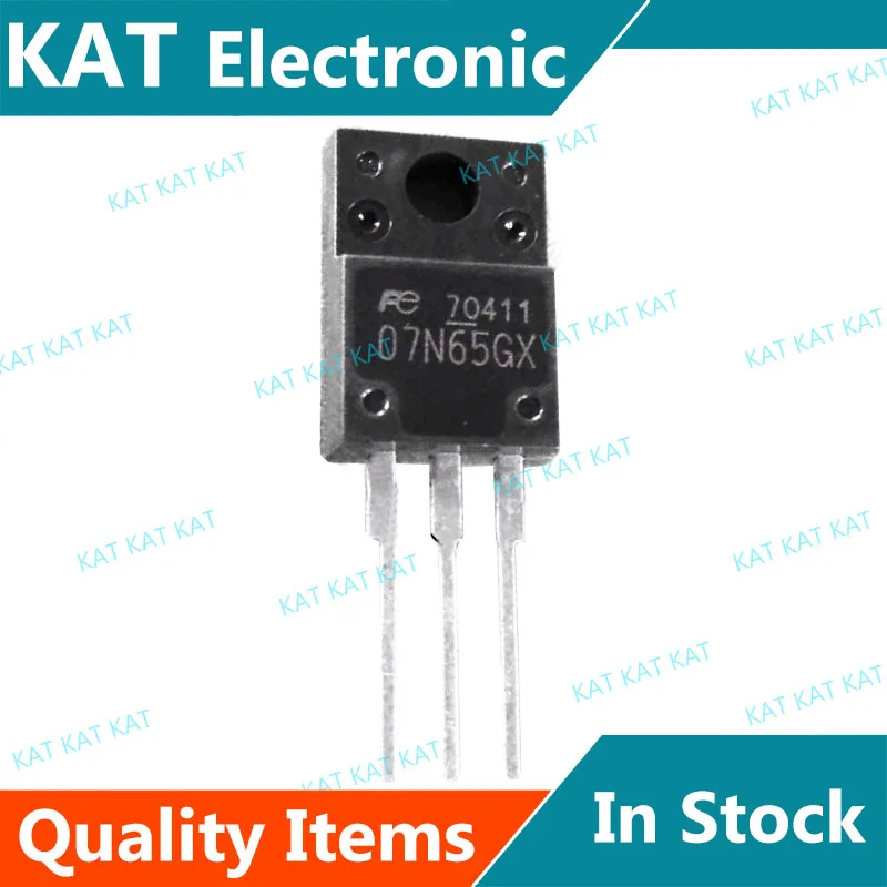 5 Teile/los FMA07N65GX 07N65GX 650V 7A TO-220F N-Channel verbesserung modus power MOSFET
